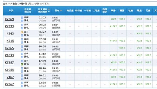 敦化到延吉汽车票多少钱(敦化到延吉汽车票价查询，行程成本与费用解析)