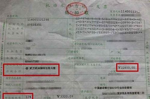 国家对汽车征收多少税种