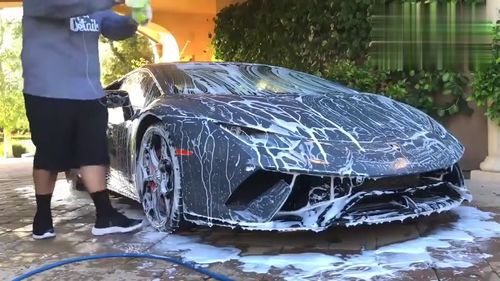 汽车清洗兰博基尼多少钱