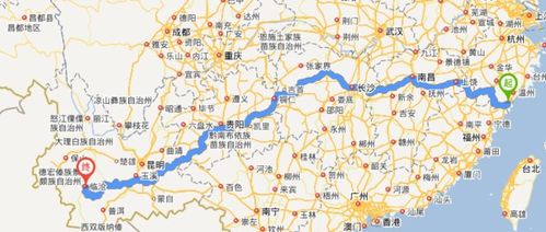 温州到宁海汽车多少公里