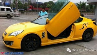 汽车剪刀门改装多少钱