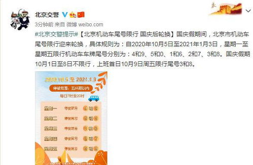 固安汽车限行日期是多少