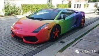 汽车彩虹漆价格是多少