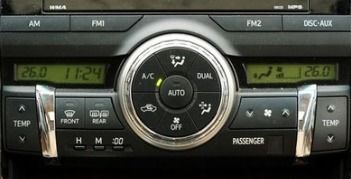 汽车自动空调多少度合理