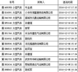 龙泉汽车违法代码是多少