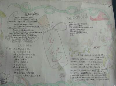 汽车知多少的手抄报