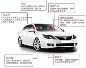 汽车前挡风贴膜多少钱