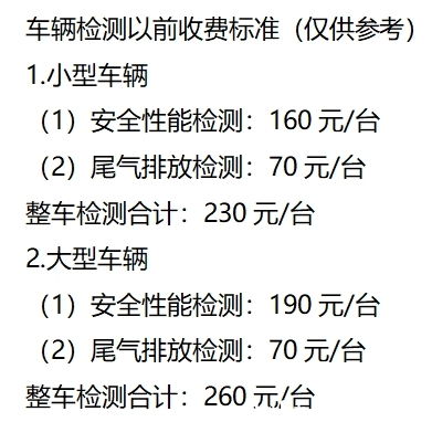 深圳汽车年审报价多少