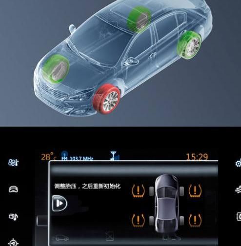 汽车后胎胎压多少合适