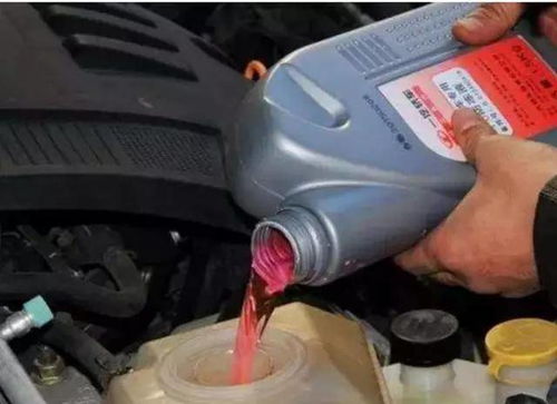 汽车防冻液有多少种颜色