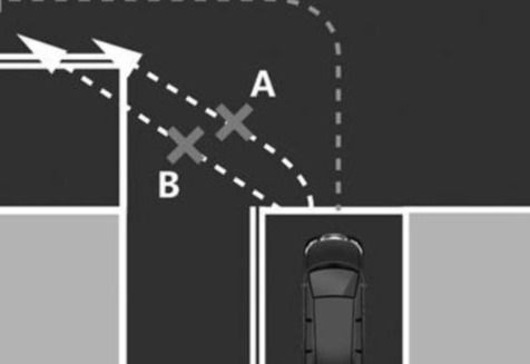 汽车拐弯夹角多少