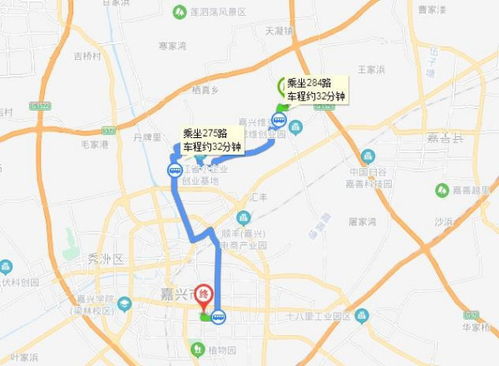 嘉兴到扬州汽车多少公里