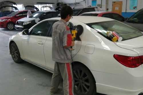 汽车补漆用多少号