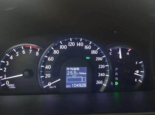 汽车不显示油耗多少公里