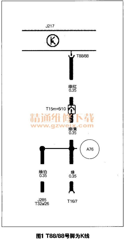 汽车k线电压是多少