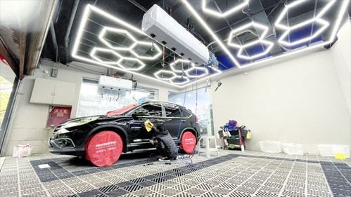 汽车美容一月多少