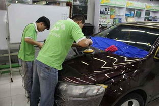 深圳学汽车美容多少钱