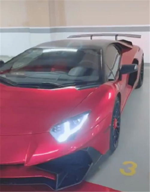 红色汽车落地多少