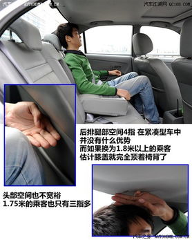 汽车的空间有多少