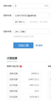 汽车抵押贷利息是多少