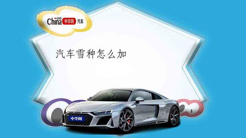 汽车雪种补加要多少