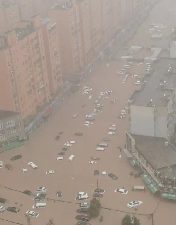 郑州浸水汽车有多少 郑州浸水汽车有多少