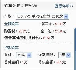 汽车分期付款利息是多少