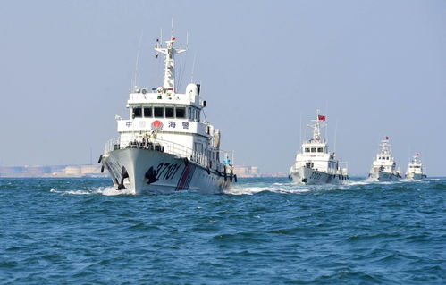 日本多艘船只闯钓鱼岛 中国海警出手 日本多艘船只闯钓鱼岛 中国海警出手