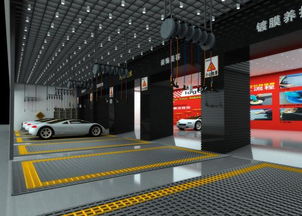 开一个汽车美容店多少钱