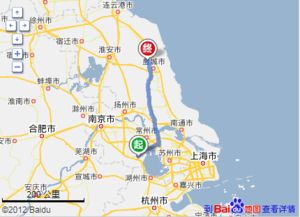 宜兴到南通汽车多少公里