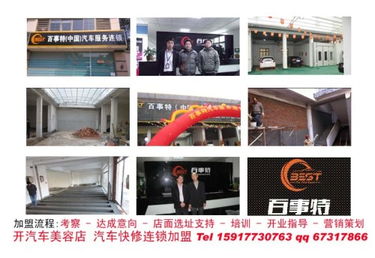 开一间汽车美容店需要多少钱