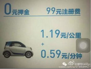摩拜汽车押金多少