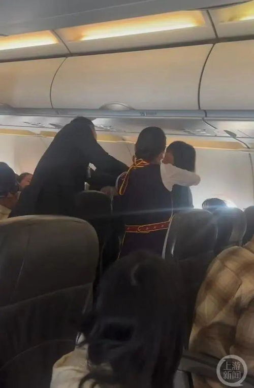曝乘客起冲突空姐劝架被咬伤