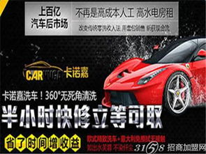 开汽车美容店大概需要多少钱