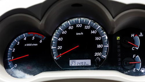 汽车启动后有多少转速