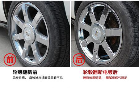 汽车轮毂维修多少钱