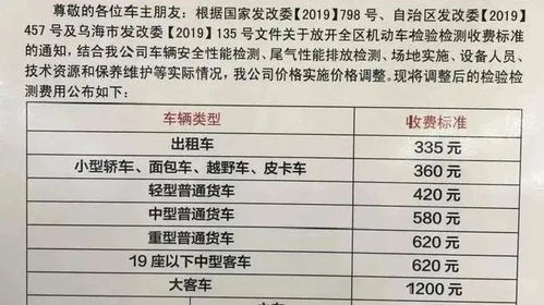 汽车年检检测费多少钱