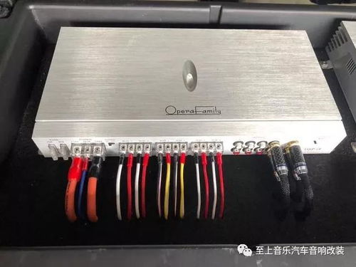 汽车音响有多少根电线