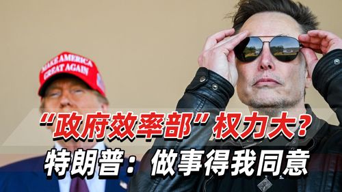 特朗普:不需要马斯克为我做任何事