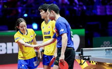 “莎头”逆转日本组合 晋级混双4强(莎头组合逆袭日本强队，勇夺混双四强席位)