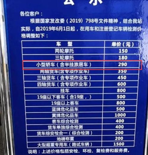 汽车年检第一次多少钱(汽车年检第一次费用详解，价格、流程与注意事项)
