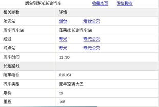 芝罘到烟台汽车票价多少(芝罘到烟台汽车票价详解，价格、路线与出行建议)