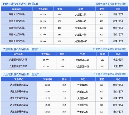 营口到黄浦汽车票多少钱(营口到黄浦汽车票价详解，费用、行程与选择)