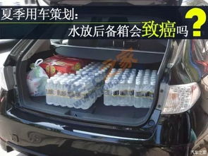 汽车手套箱能放多少水啊(汽车手套箱容量与放水数量的探究)