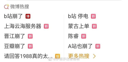 B站崩了(B站突然崩溃的背后，技术挑战与用户期待之间的博弈)