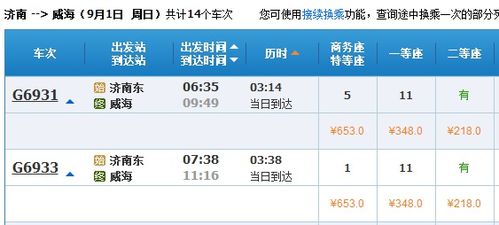 唐山到威海汽车票多少钱(唐山到威海汽车票价详解，费用、行程与选择)