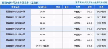 贵州到兴义的汽车多少钱(贵州到兴义的汽车票价详解)