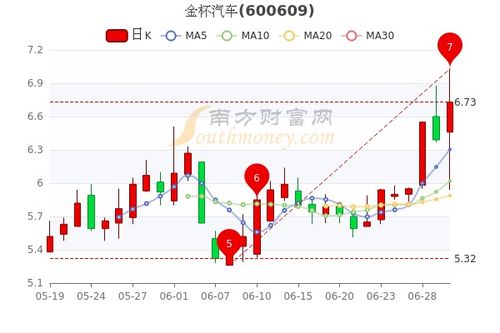 金杯汽车上市股价多少钱(金杯汽车上市股价回顾与前景展望)