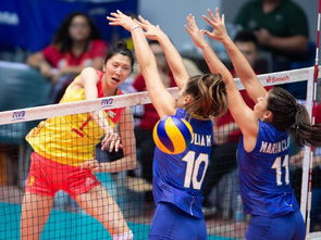 中国女排3-1日本女排(中国女排3-1战胜日本女排，荣耀与坚韧的较量)