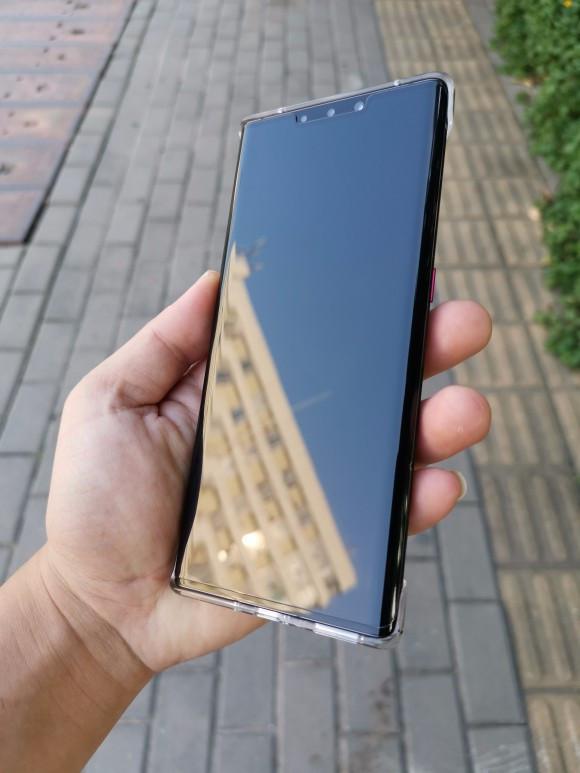 华为手机怎么曲面贴膜